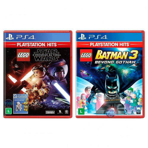 Jogo PS4 Infantil - Lego Batman 3 Beyond Gotham Lacrado Novo