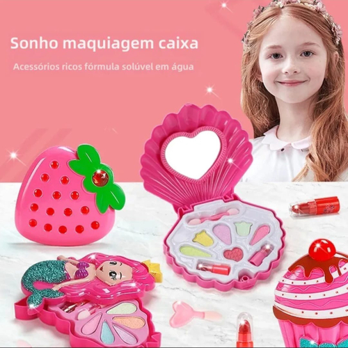 Boneca Maria Clara E Jp rs Kit Brinquedo Present 15cm + kit de  maquiagem infantil em Promoção na Americanas