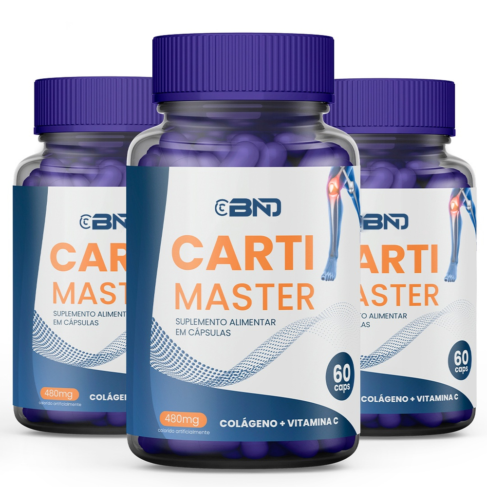 Suplemento Alimentar em Pó Carti Master 30 Sachês de 12g Cada