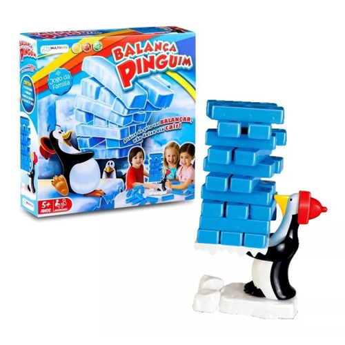 Jogo Balança Pinguim - Multikids