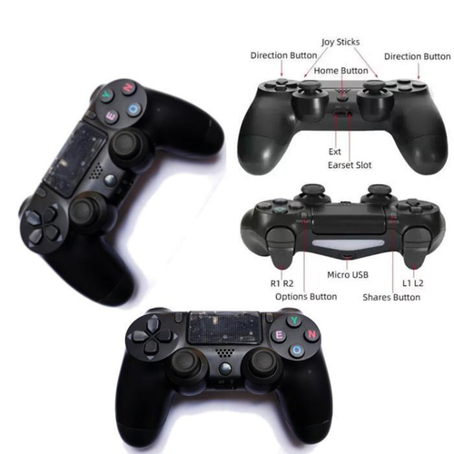 Controle compatível com PS4 Dualshock 4 sem Fio para Jogos Online