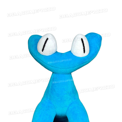 Roblox Rainbow Friends Capítulo 2 Jogo de desenhos animados Personagem  Boneca de pelúcia Chinelos de pelúcia azul Chinelos de brinquedo Soft  Stuffed