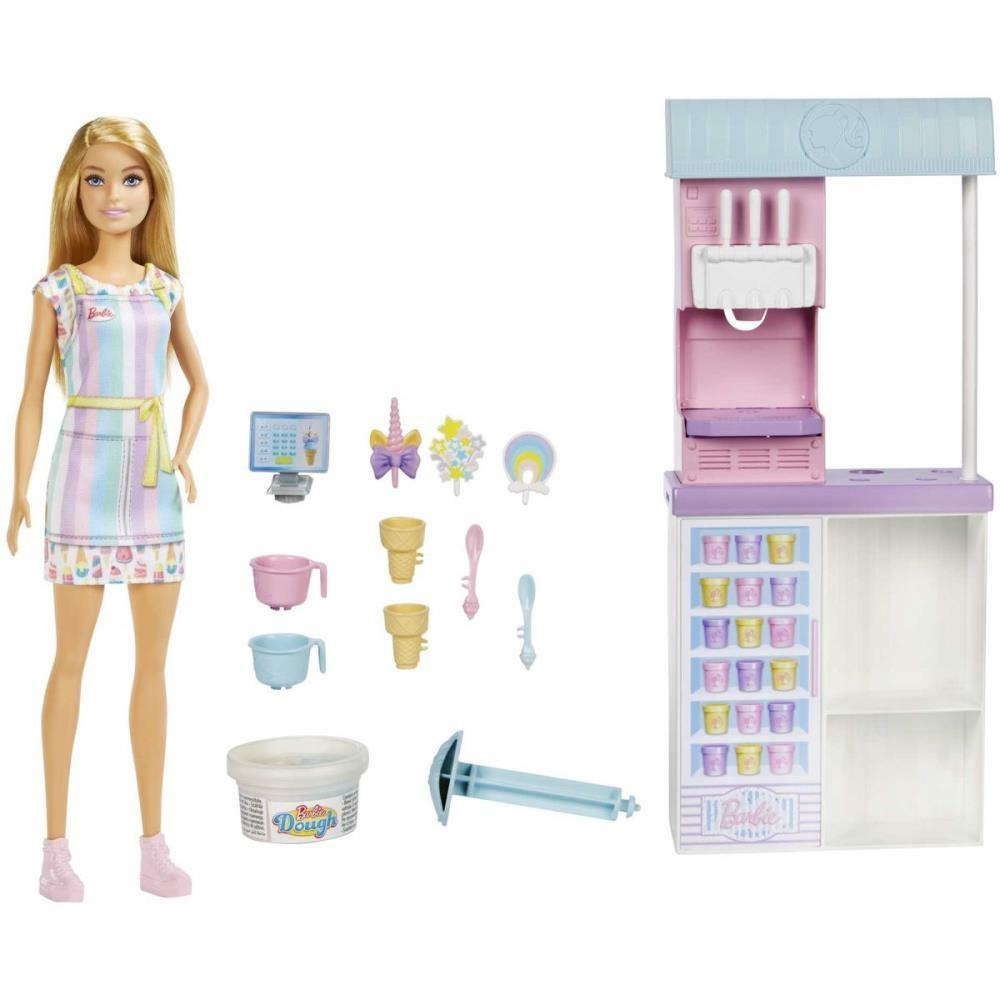 Barwa 33 items jogo de comida para barbie = 9 conjunto de alimentos de  sorvete + 10 conjunto de alimentos de bebidas + 8 conjunto de bolo e  sobremesa