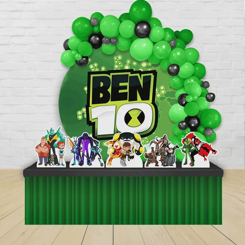 Toppers do Ben 10  Aniversário do ben 10, Festa de aniversário da