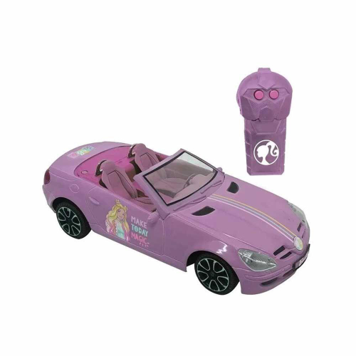 Carrinho De Controle Remoto Barbie Rosa 7 Funções Candide em Promoção na  Americanas