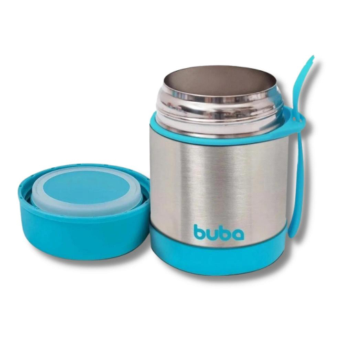 Pote Termico Colher Degrade Azul 360 ml Buba Alimentação - Loja Zuza  Brinquedos