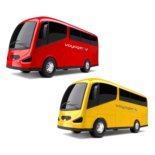 Ônibus de Brinquedo - Micro Bus - Vermelho - OMG Kids