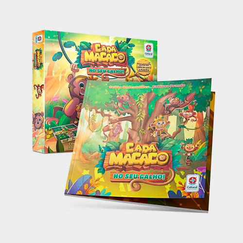 Jogo de Tabuleiro - Livro - 2 em 1 - Cada Macaco no seu Galho! - Estrela na  Americanas Empresas