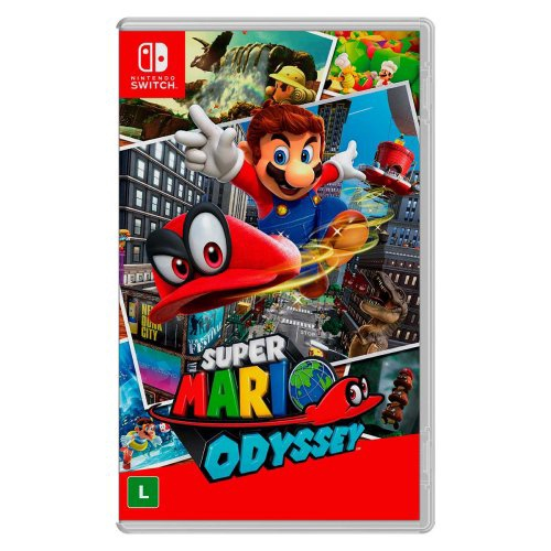 Jogo Super Mario Odyssey Nintendo Switch em Promoção na Americanas