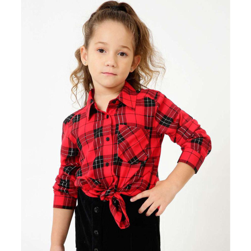 Camisa Xadrez Infantil Menina: Promoções