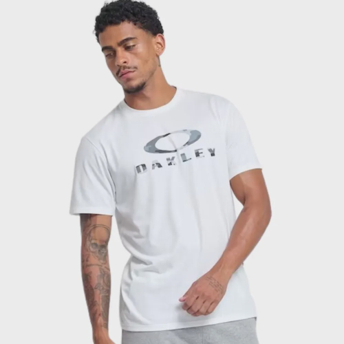 Camiseta oakley masculina O ellipse tee branca em Promoção na Americanas