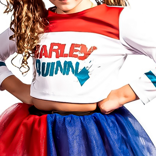 Camiseta da Arlequina coringa blusa Esquadrão harley quinn em Promoção na  Americanas