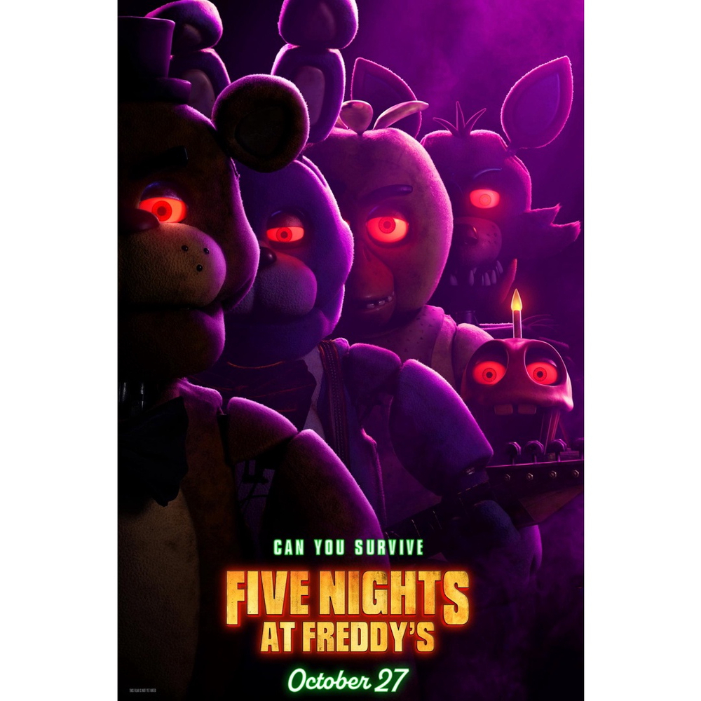 Poster Cartaz Five Nights at Freddy's O Pesadelo Sem Fim em Promoção na  Americanas