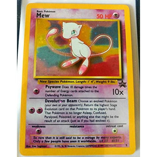 Mew (25/25), Busca de Cards