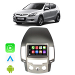 Kit Central Multimidia Carplay Android Auto Hyundai I30 2009 2010 2011 2012 7 Polegadas Google Voz Siri Navegação Gps Waze Google Maps Loja de Aplicativos Play Store Google Assistente Youtube Spotify
