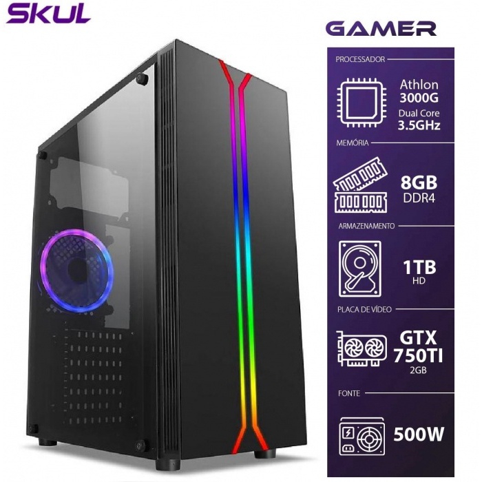 Athlon 3000g gtx 750 ti top