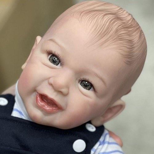 Bebe Reborn Menino 100% Silicone 47 Cm - Lucas na Americanas Empresas