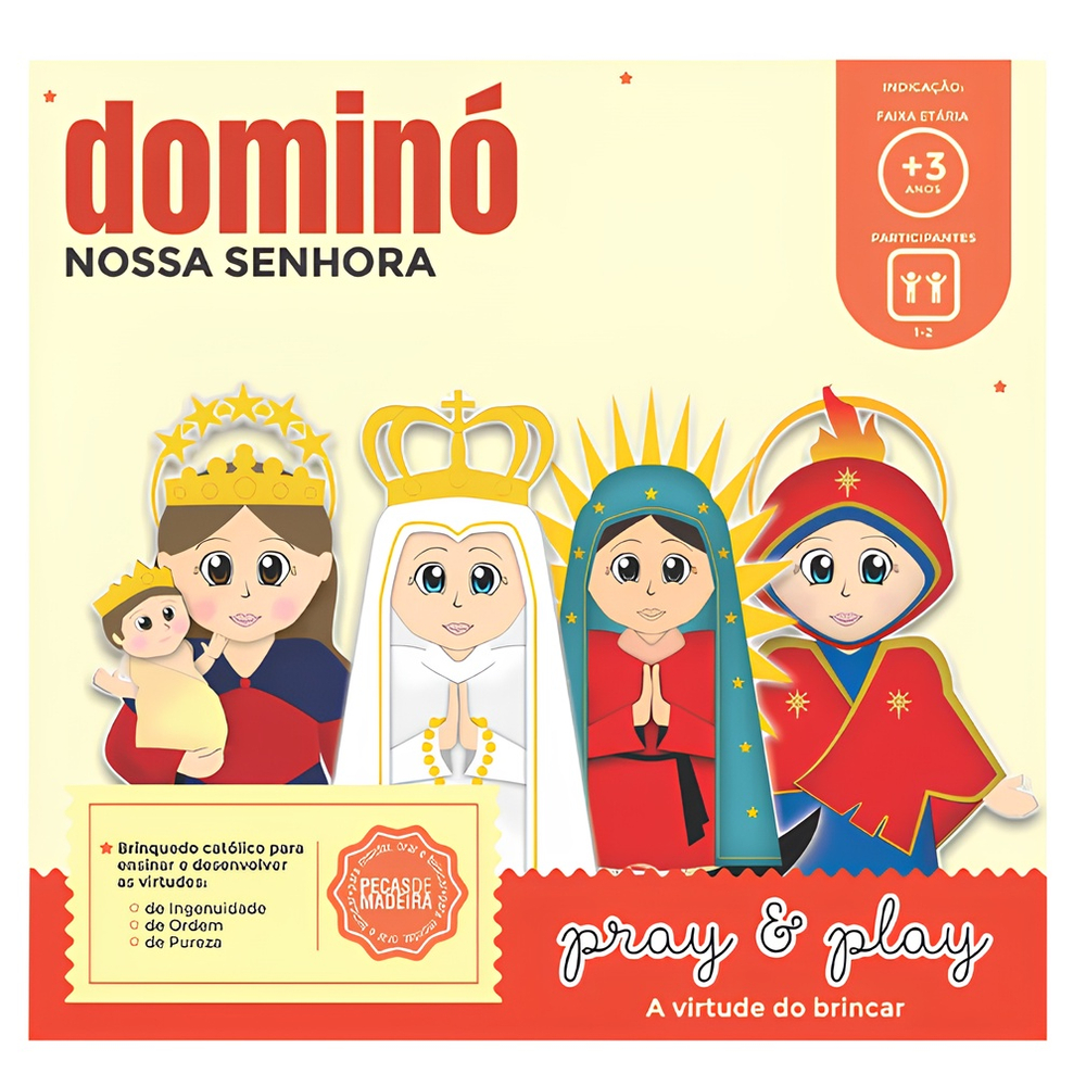 Jogo de Dominó - Nossa Senhora em Promoção na Americanas