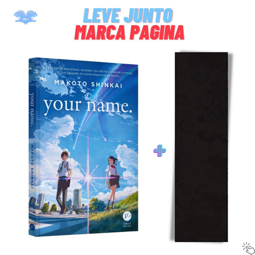 Kit Mangá Your Name Edição Única + Livro Kimi no Na Wa em Português em  Promoção na Americanas