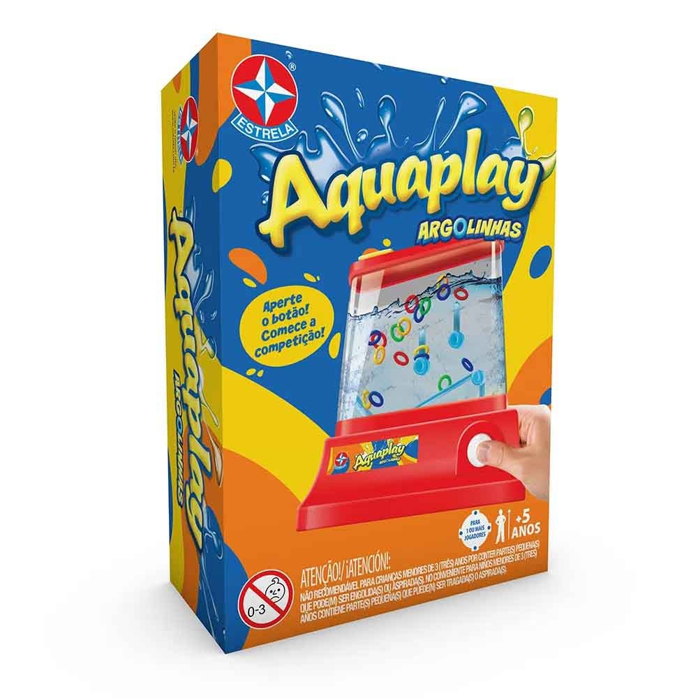 Brinquedo infantil – Jogo de argolas aquaplay mini game – Modelo