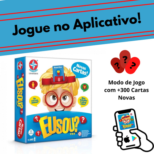 Jogo Adivinhação Eu Sou ? Com Aplicativo - Estrela Original