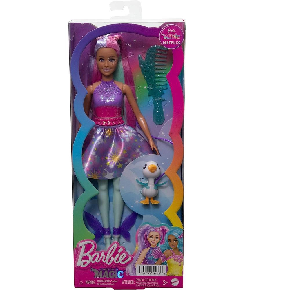 Boneca Barbie Roupa Amarela Conto de Fadas Um Toque de Mágica Mattel -  Fátima Criança