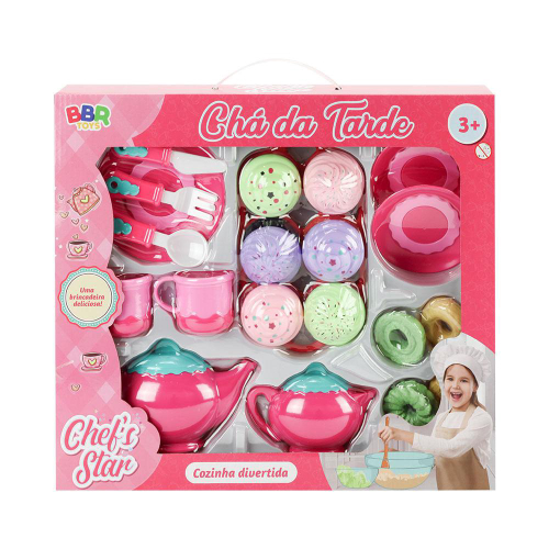 Conjunto De Chá Com 19 Peças De Brinquedo Infantil - Compre Agora