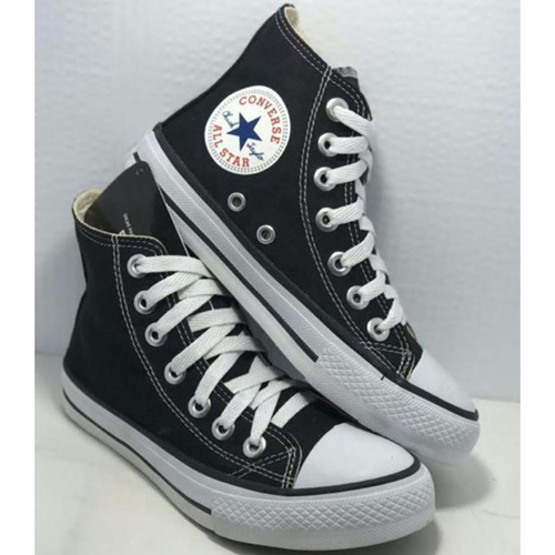 Tênis All Star Converse Preto Couro em Promoção na Americanas