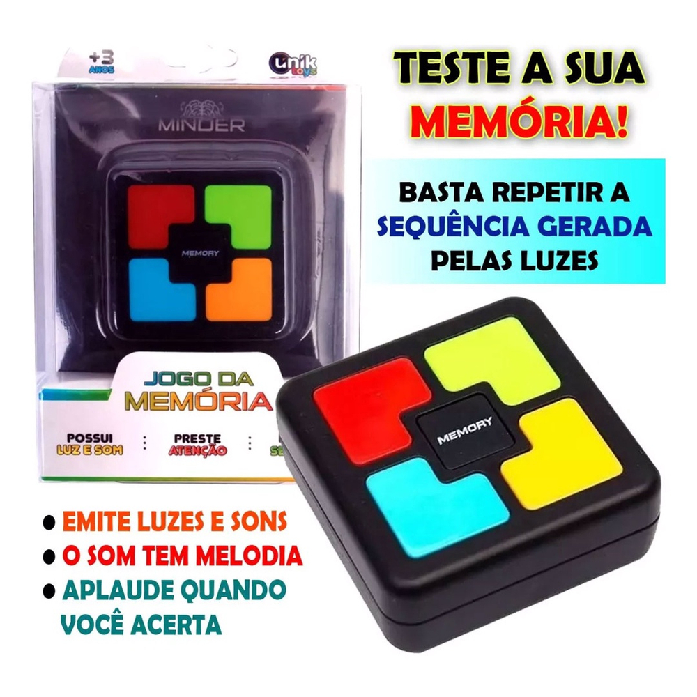 Jogo Da Memória Mico p/ Viagem Educativo Brinquedo em Promoção na