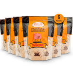 Farofa De Mandioca Com Torresmo D'Goiás 300G (6 Pacotes)