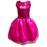 Fantasia Barbie Princesa Pop Star Infantil Pop Com Tiara - M 5 - 8 em  Promoção na Americanas