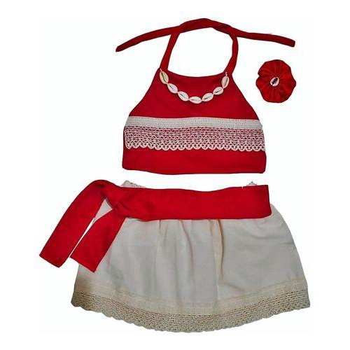 Roupa fantasia para crianças moana serve De 2 a 8 anos. no Shoptime