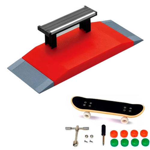 Skate De Dedo Com Rampa Barato Skate Fingerboard Radical em