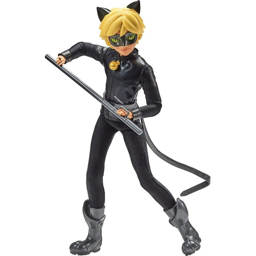 Boneco Miraculous As Aventuras de Ladybug Cat Noir 55 cm