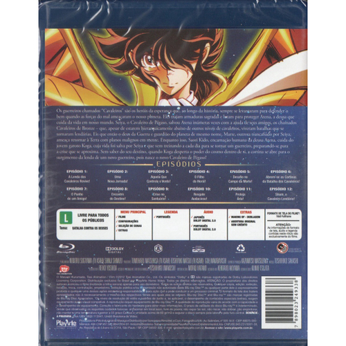 Saint Seiya Omega Vol. 1 Blu-ray (Os Cavaleiros do Zodíaco: Ômega / Volume 1  / Episódios de 1 a 12) (Brazil)