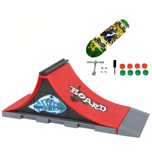 Skate De Dedo Tech Truck, Conjunto Com 5 Peças, Suporte De Liga De