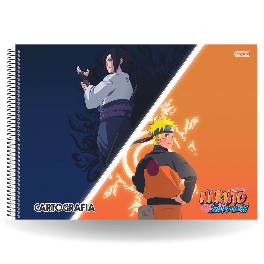 Caderno Desenho Naruto Grande Capa Dura 60 Folhas em Promoção na Americanas