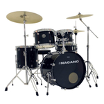 Bateria Acústica Nagano garage fusion 20 - Ebony Sparkle