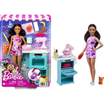 Boneca Barbie Cozinha Chef Dos Bolinhos Doces Mattel Gfp59 em Promoção na  Americanas