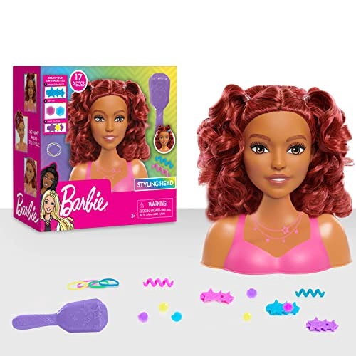 Black barbie styling sales head natural hair