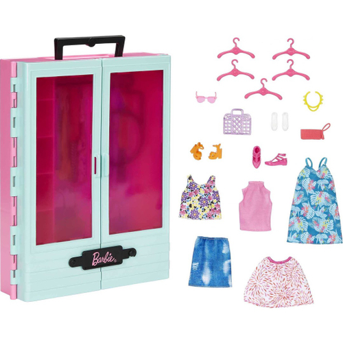 Roupa para barbie (vestido com bolsa e sapato)