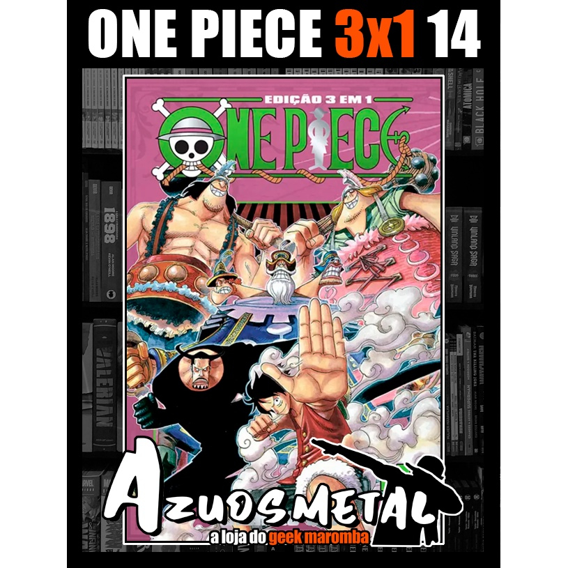 One Piece 3 em 1 Vol. 14