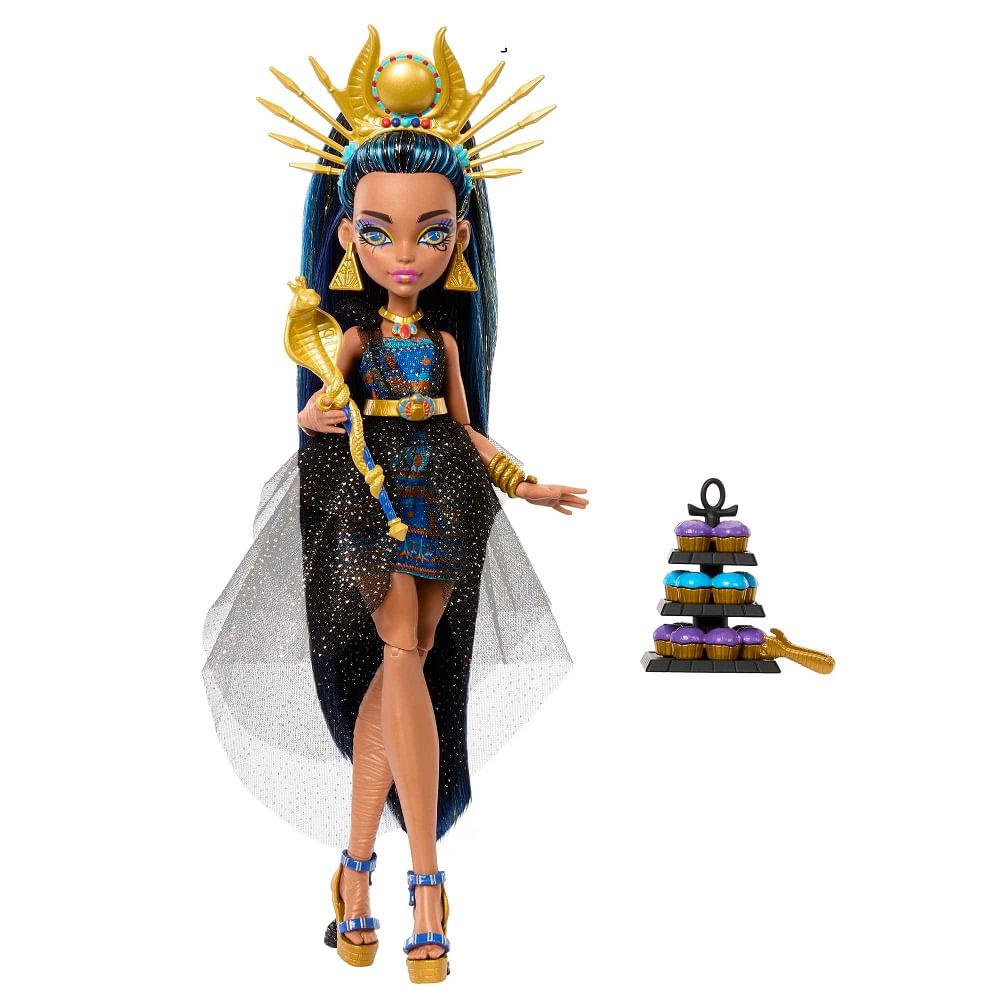 Boneca Articulada com Acessórios - Monster High - Cleo De Nile - Mattel