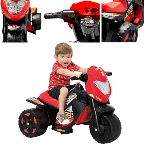 Mini Moto Elétrica Infantil Banmoto G2 2 Marchas