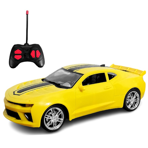 Carro de controle remoto camaro bumblebee 1 18 cks