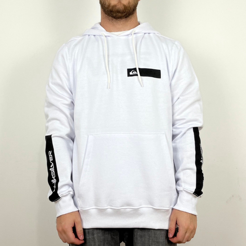 Moletom best sale quiksilver branco