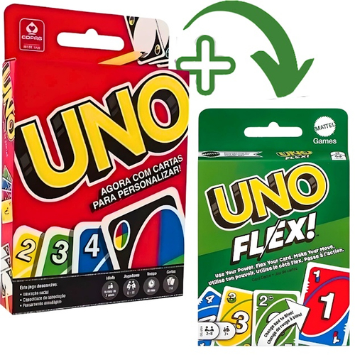 Jogo de Cartas Uno Flex! - Mattel - Jogos de Cartas - Compra na