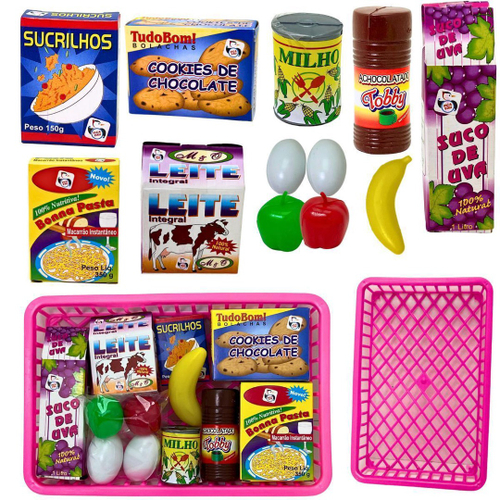 Kit Comidinha Infantil - Creative Fun - Super Feira Legumes - Multikids