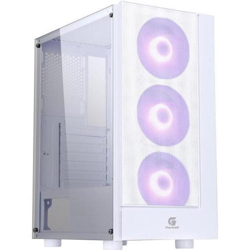 Gabinete Gamer Branco Argb Vidro Gamemax Revolt