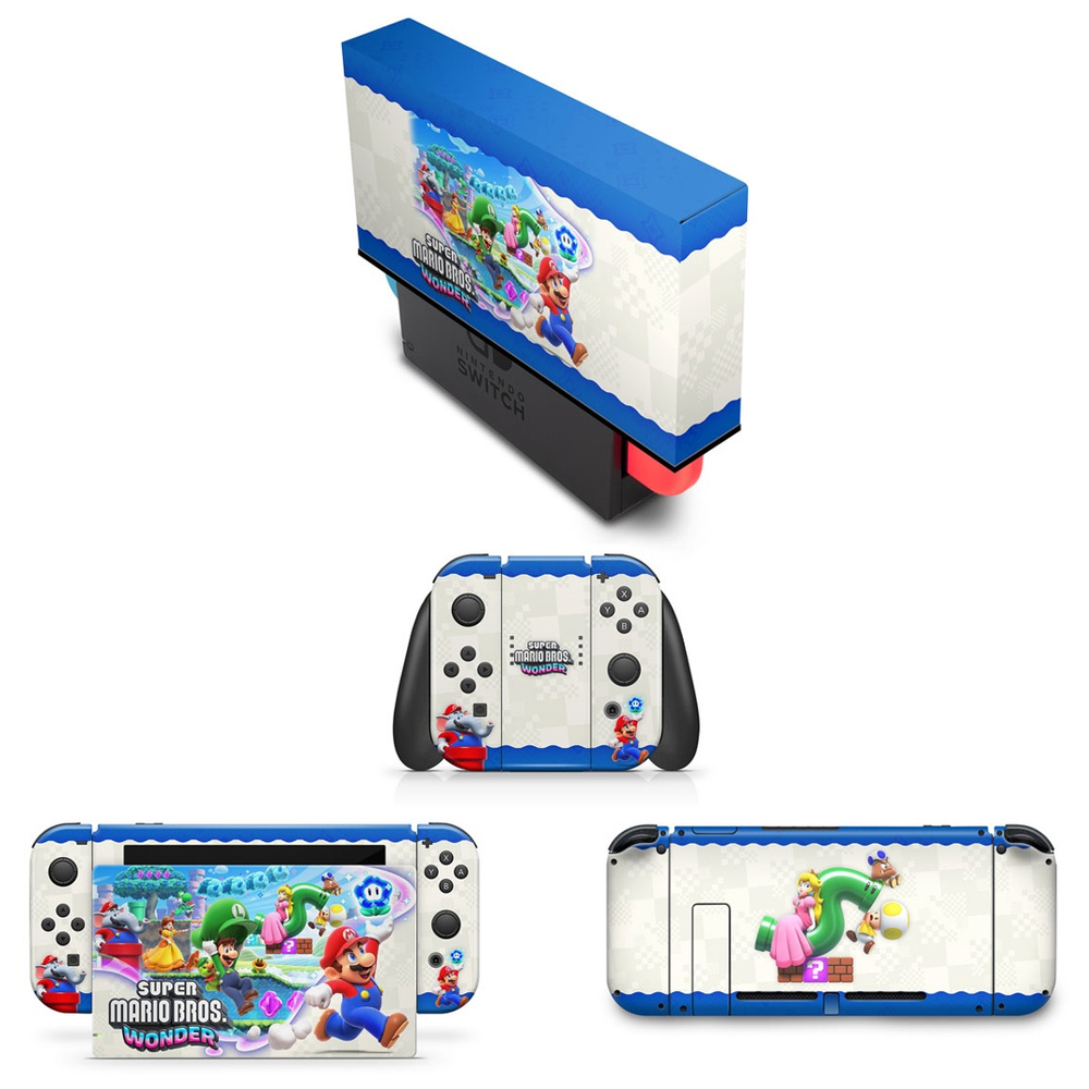 Capa Nintendo Switch Pro Controle Case - Super Mario Bros 3 - Pop Arte Skins